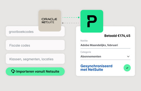 Employee using Payhawk's direct NetSutie integration